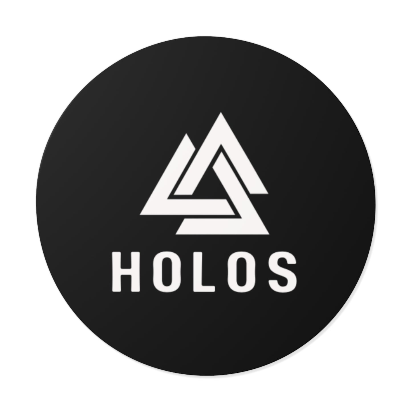 Holos Vinyl Sticker (Black)