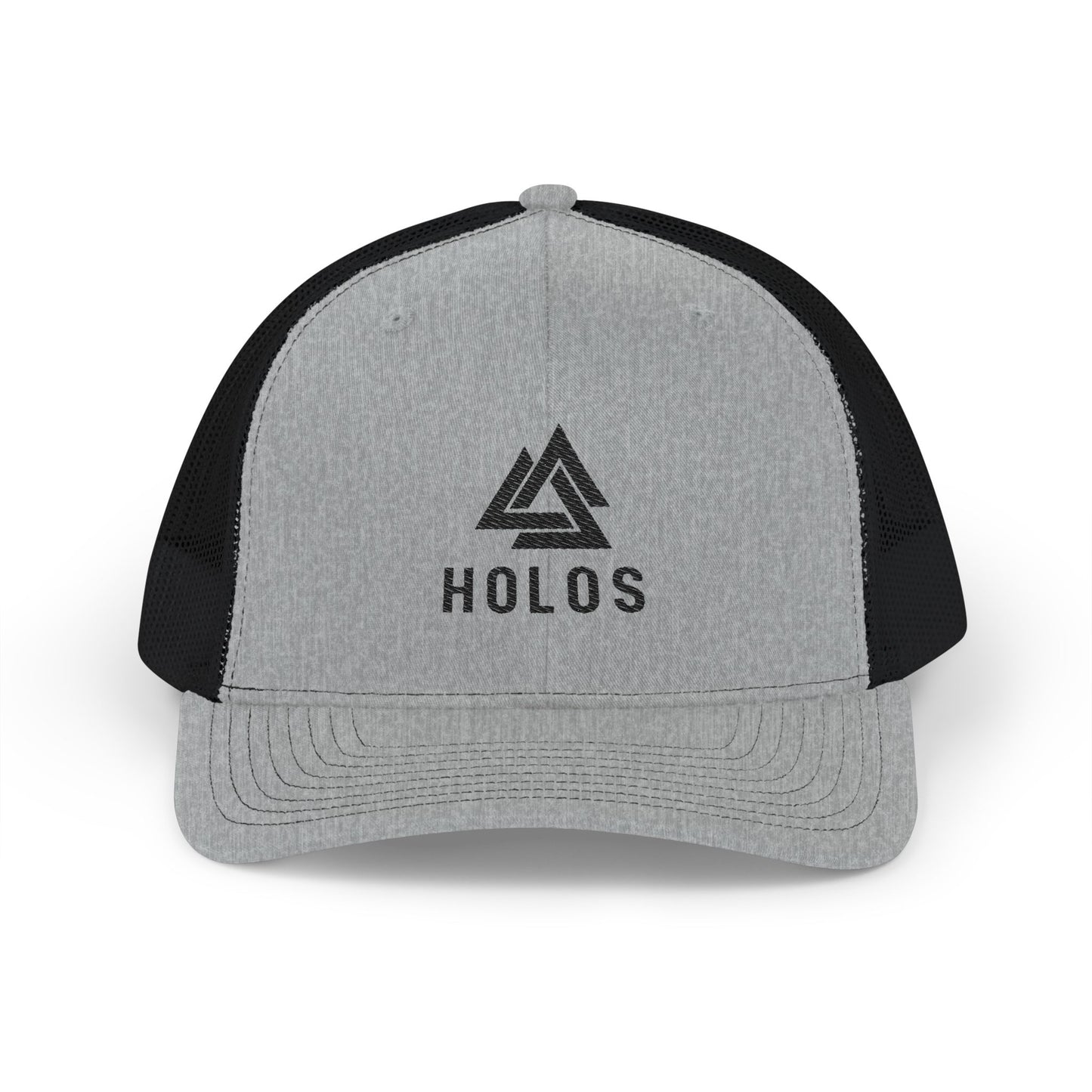 Holos Snapback Trucker Cap with Embroidered Logo