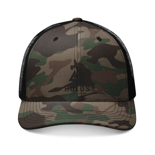 Holos Logo BDU Trucker Hat